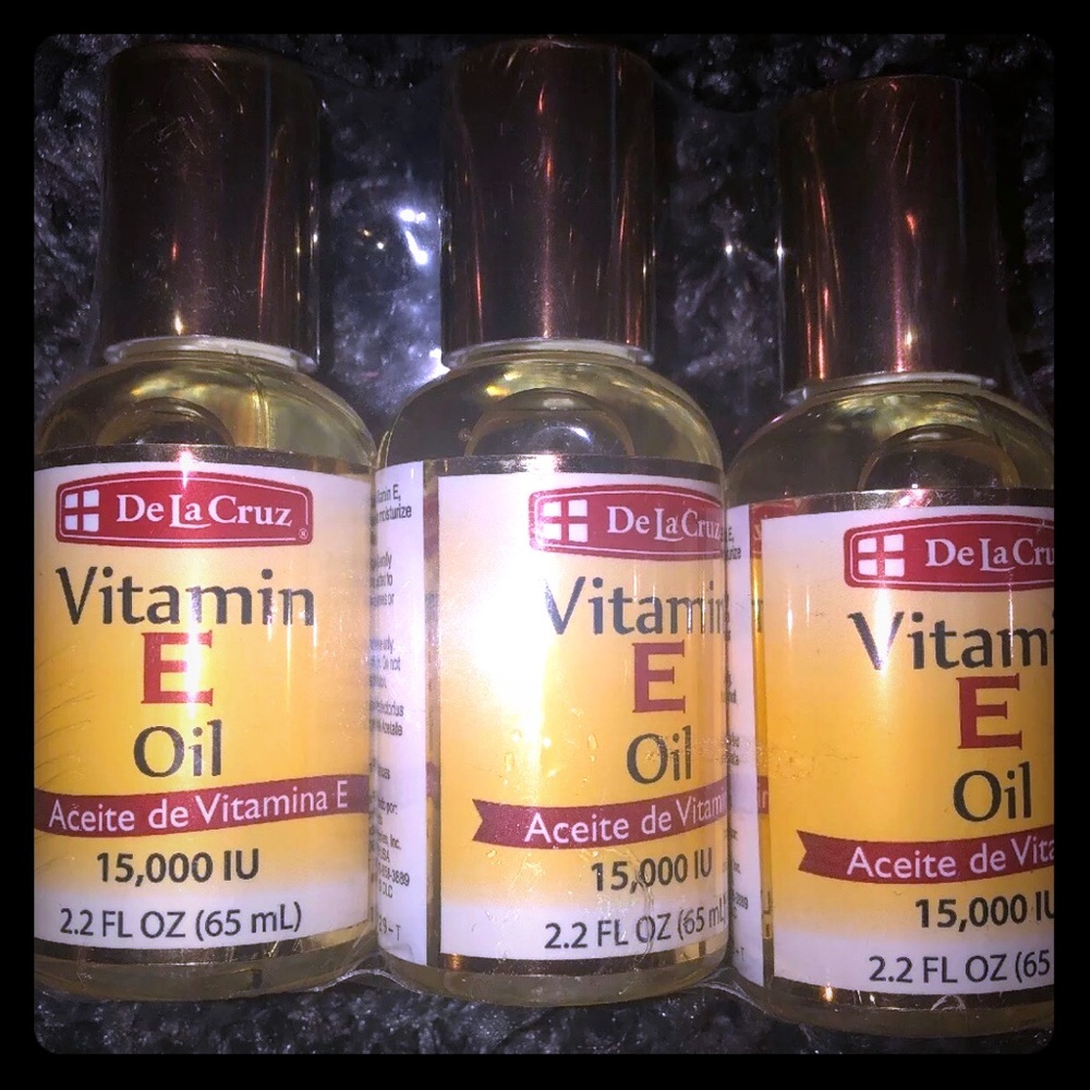 De La Cruz Vitamin E Oil- 3 Pack
